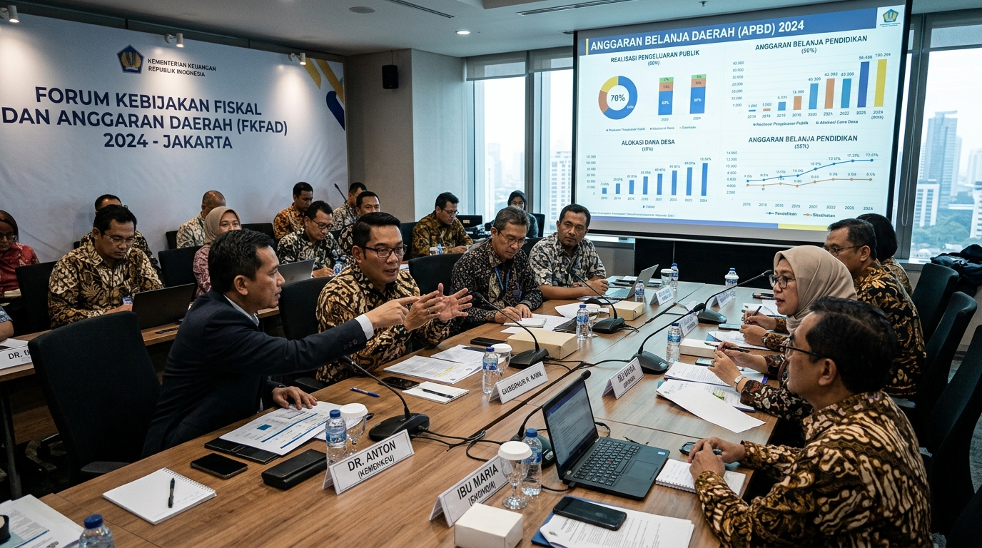 Pertemuan koordinasi kebijakan fiskal daerah dan penganggaran APBD di Jakarta